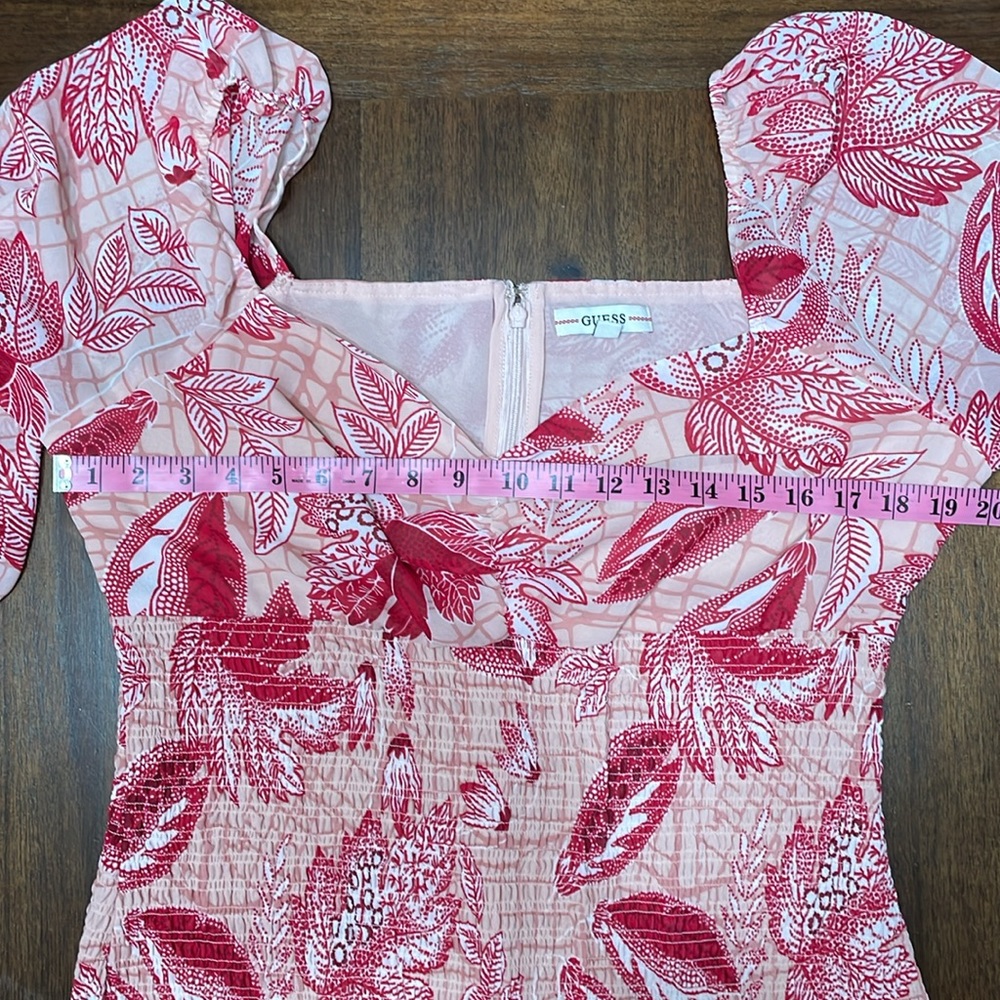 Guess Cyprus smoked printed dress - Picture 10 of 13